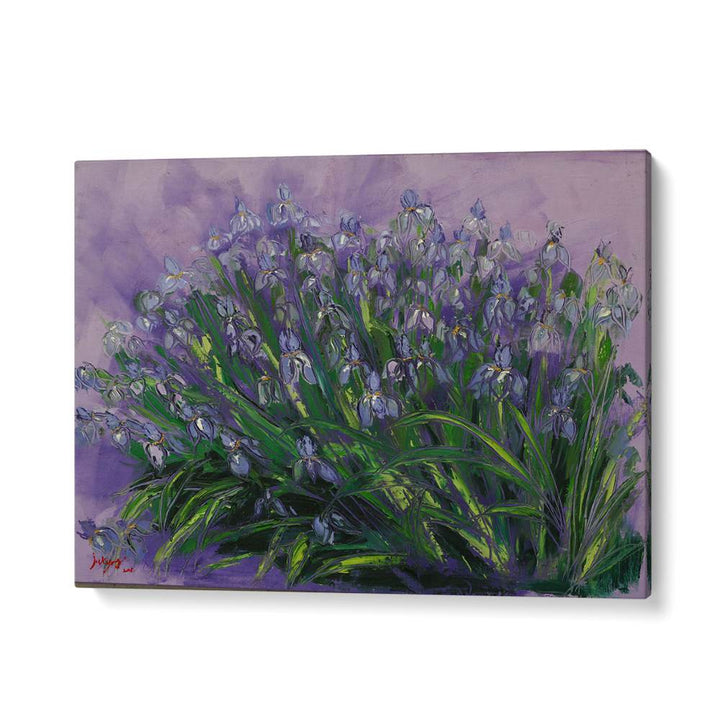 LUSH PURPLE IRISES
