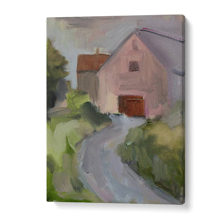 BARN ON A RURAL ROAD