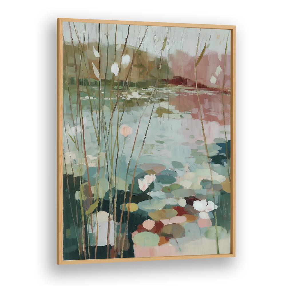 SPRING POND WITH WATER LILIES