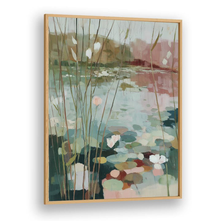 SPRING POND WITH WATER LILIES