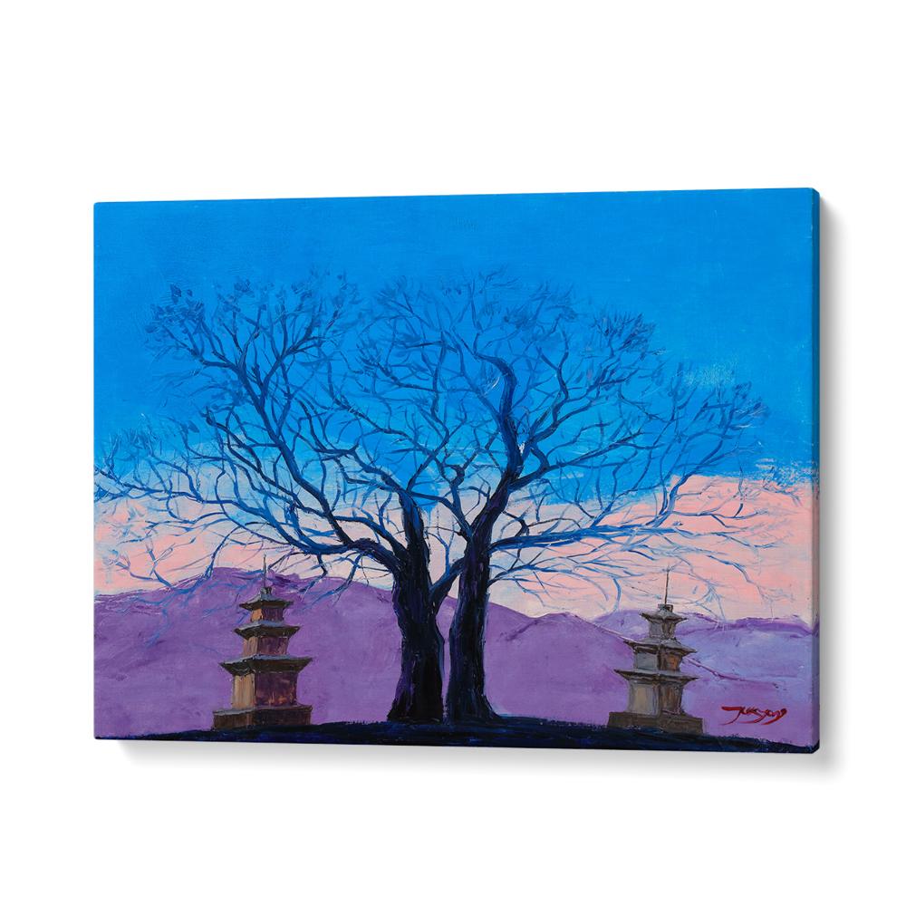 SERENE PAGODA LANDSCAPE
