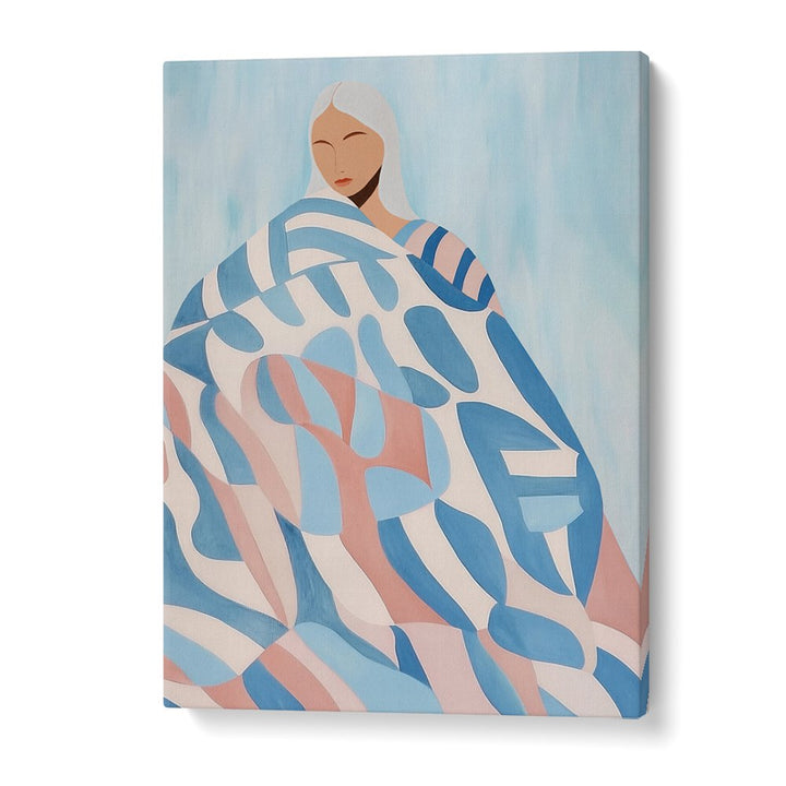 SERENE PATTERNED WOMAN