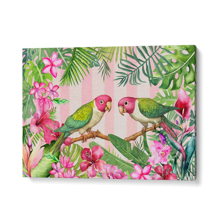 TROPICAL PARROT PAIR