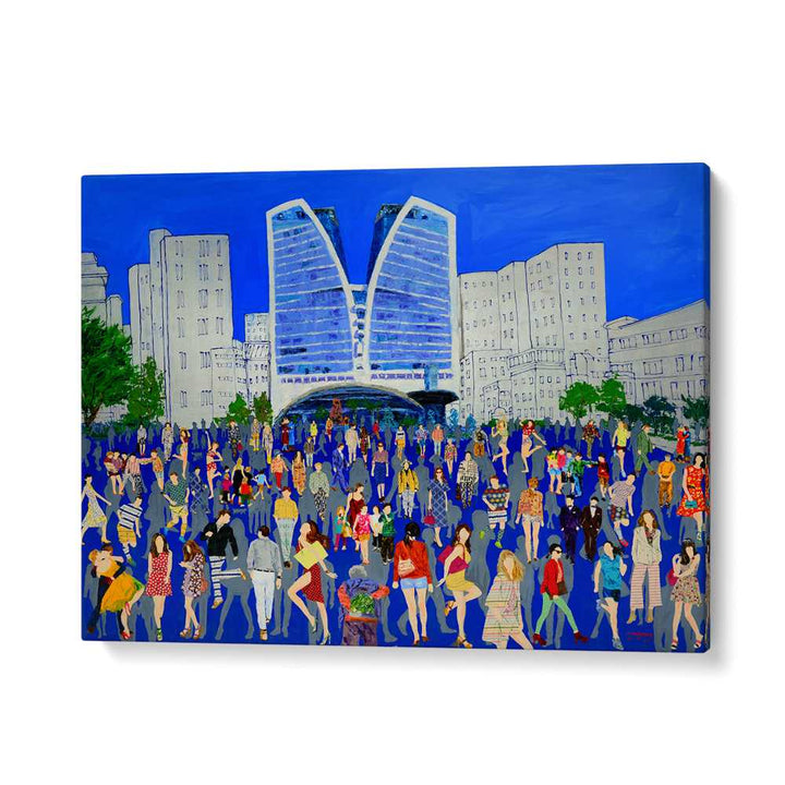 VIBRANT CITY CROWD