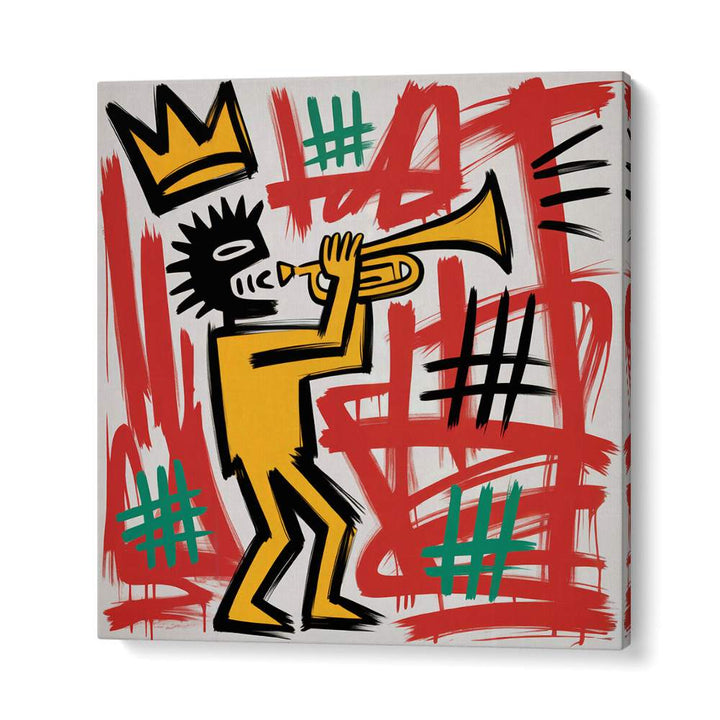 CROWNED JAZZ TRUMPETER
