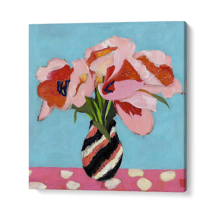 PINK TULIPS STILL LIFE