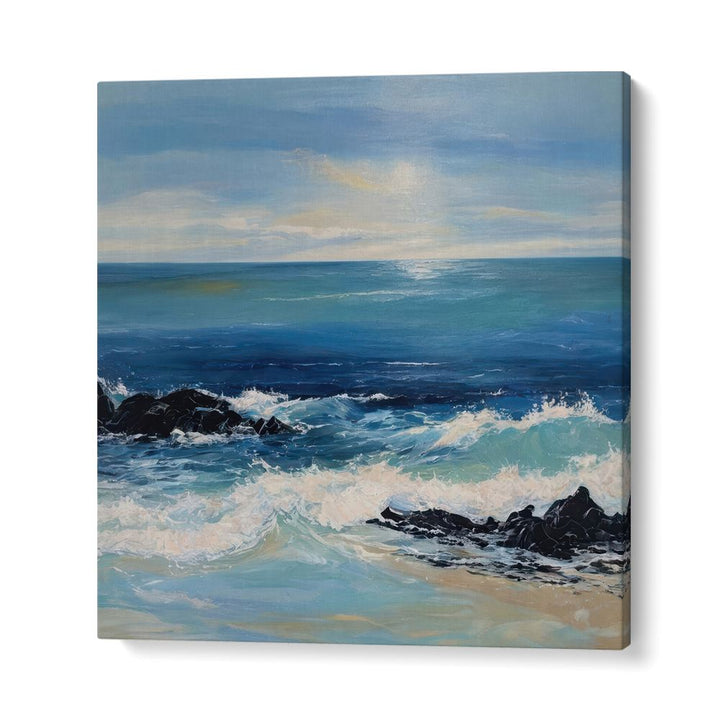 CRASHING OCEAN WAVES