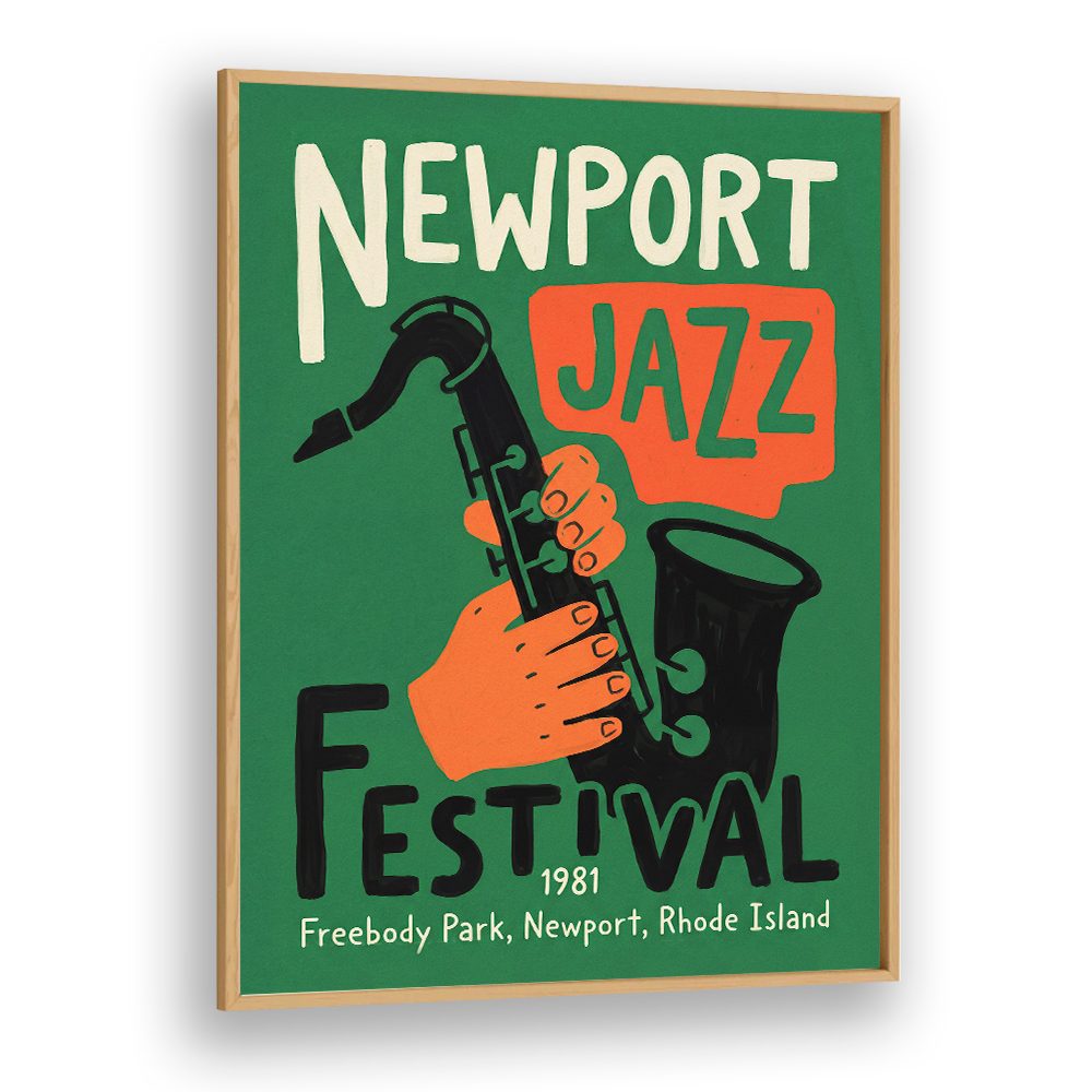 NEWPORT JAZZ FESTIVAL SAXOPHONE
