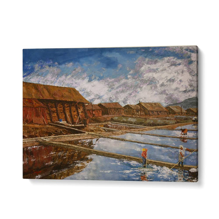 TRADITIONAL SALTWORKS SCENE