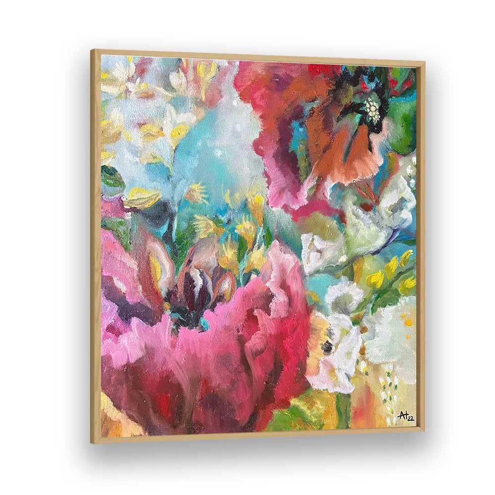 VIBRANT FLORAL ABSTRACT I