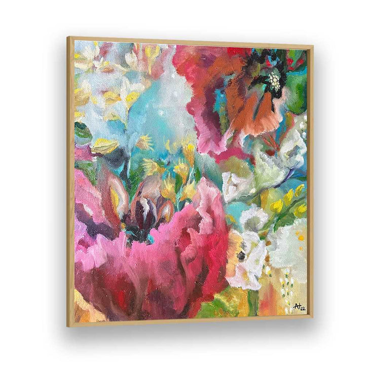 VIBRANT FLORAL ABSTRACT I
