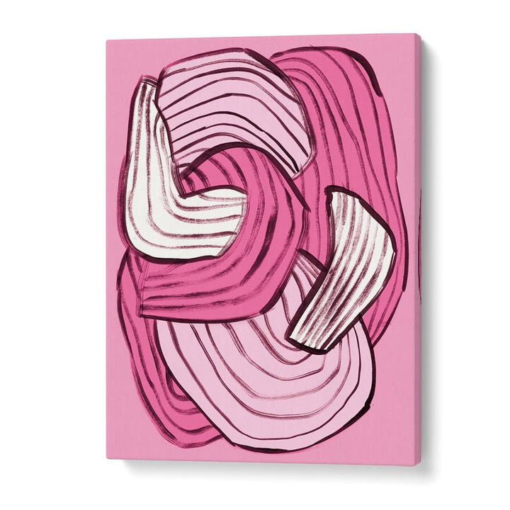 ABSTRACT PINK FLOW