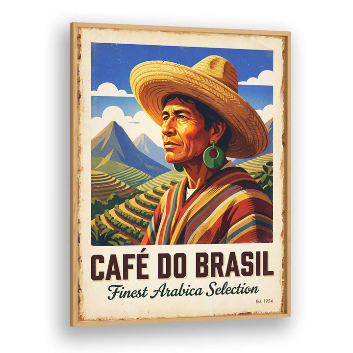 BRAZILIAN COFFEE FARMER LANDSCAPE
