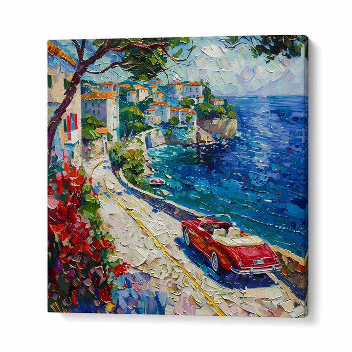 RED CAR MEDITERRANEAN COAST