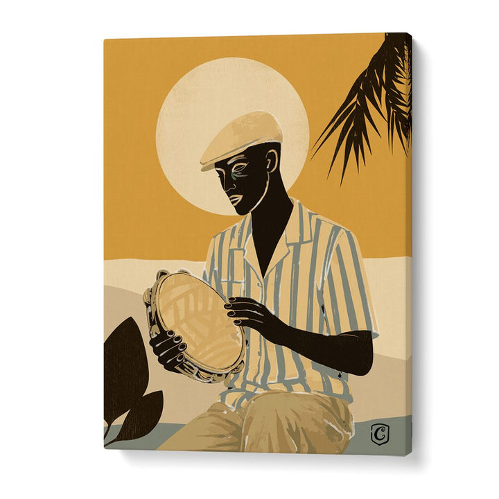 TROPICAL TAMBOURINE PLAYER