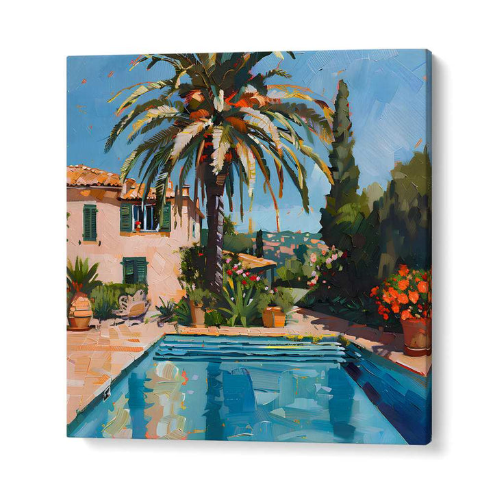 SUNNY MEDITERRANEAN POOL