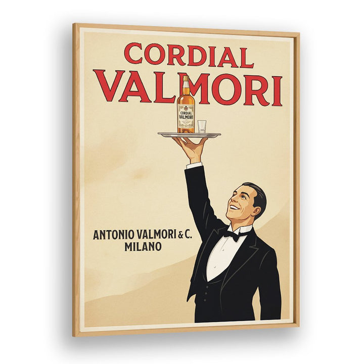 ELEGANT WAITER CORDIAL AD