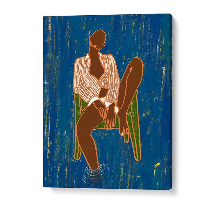 SERENE WOMAN IN WATER