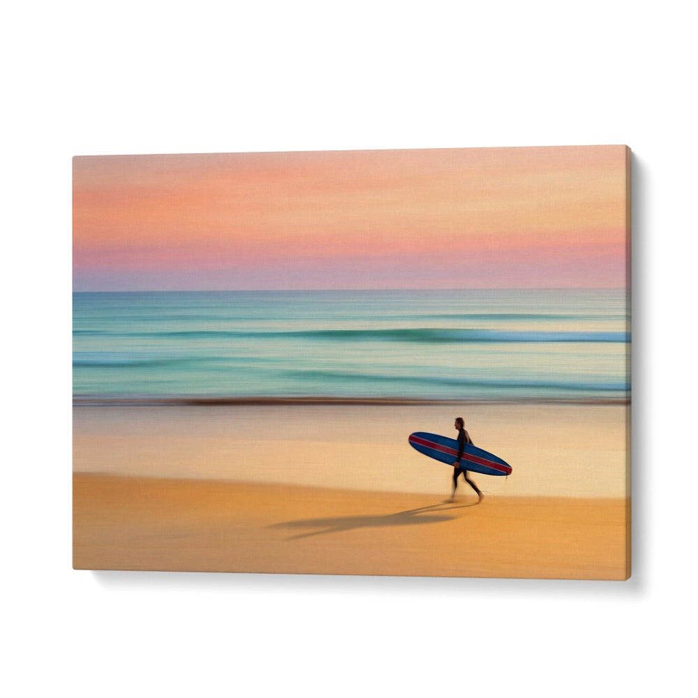 PASTEL BEACH SURFER