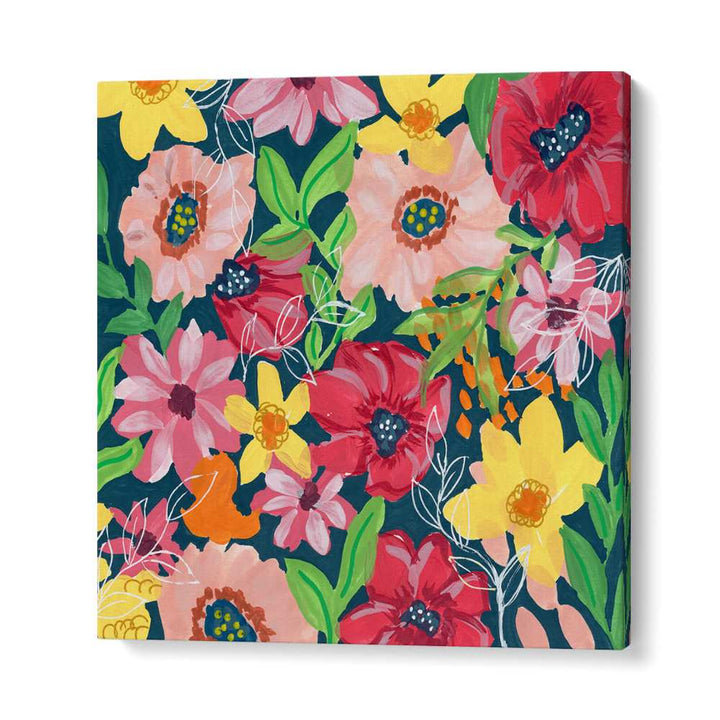 VIBRANT PAINTED FLOWERS