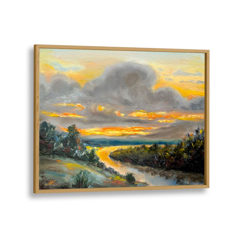GOLDEN RIVER SUNSET