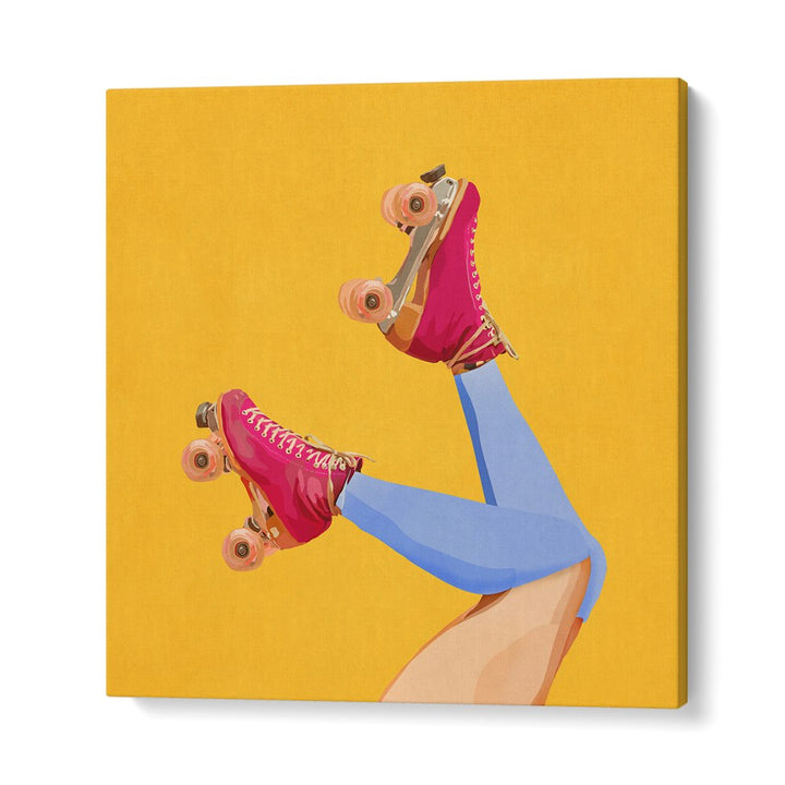 PINK ROLLER SKATES
