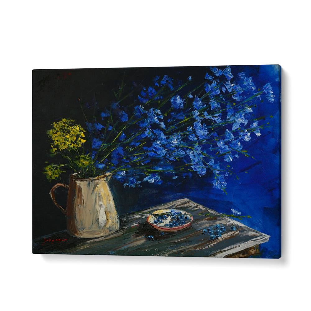 VIBRANT BLUE STILL LIFE