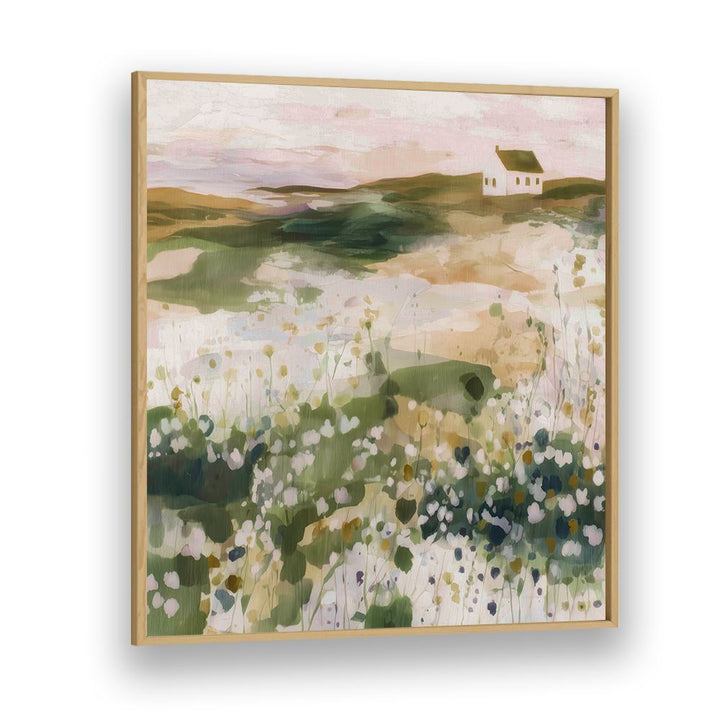 COTTAGE IN WILDFLOWER MEADOW