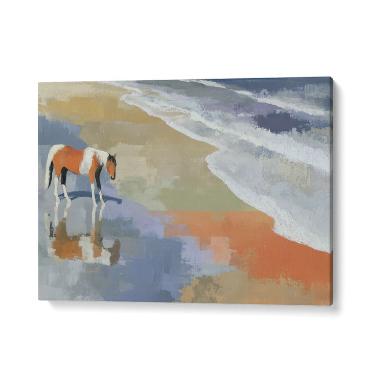 HORSE AT THE SHORE
