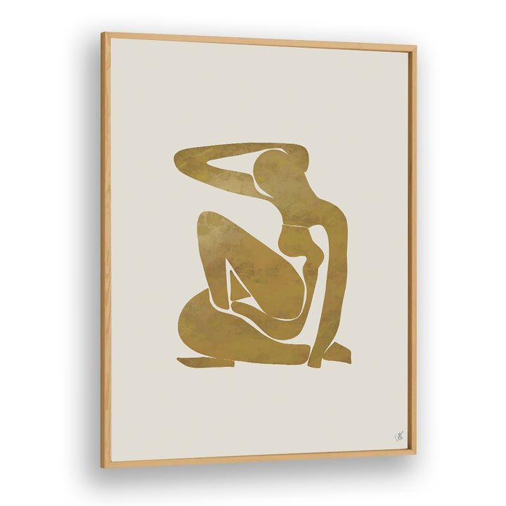 ABSTRACT GOLDEN FORM