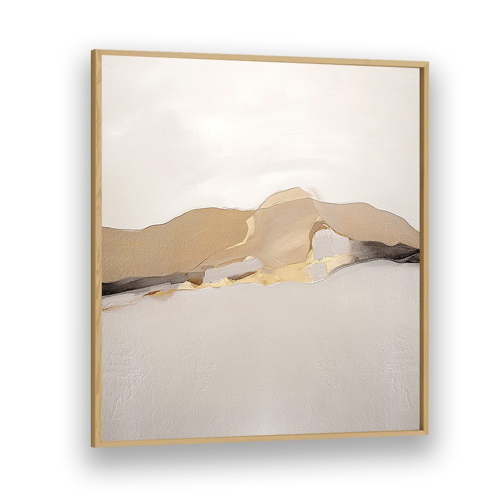 GOLDEN ABSTRACT LANDSCAPE