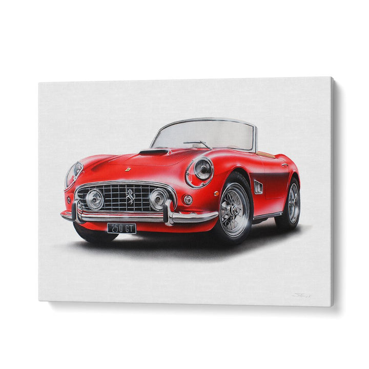 CLASSIC RED SPORTS CAR