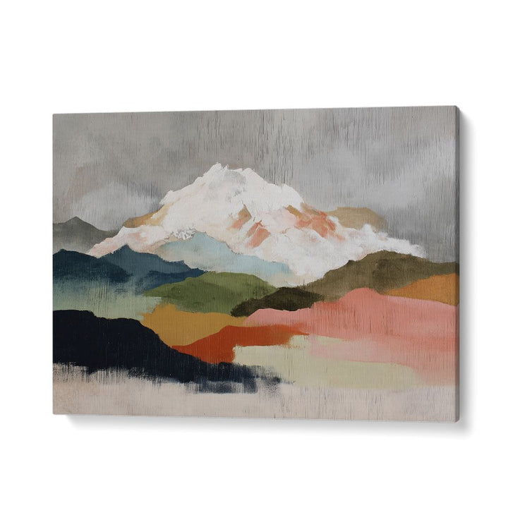 VEILED PEAK IN SPRING RAIN