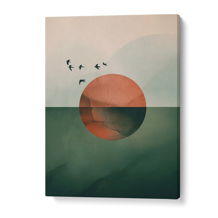 MINIMALIST SUNSET BIRDS