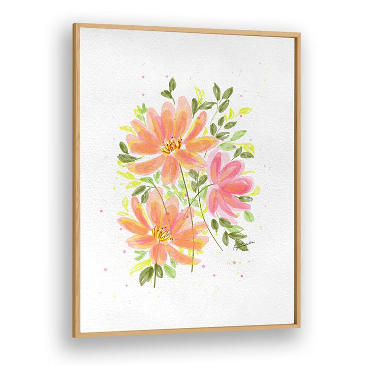 ORANGE FLORALS III