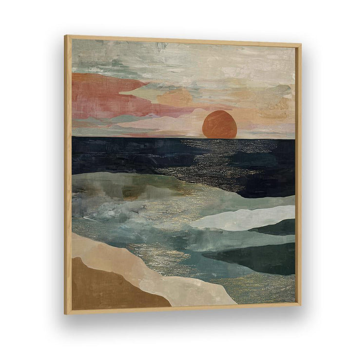 LAYERED COASTAL SUNSET