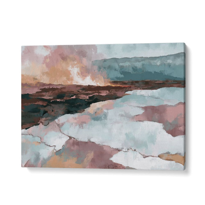 VOLCANIC SUNSET LANDSCAPE