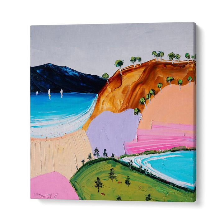 VIBRANT COASTAL SCENE