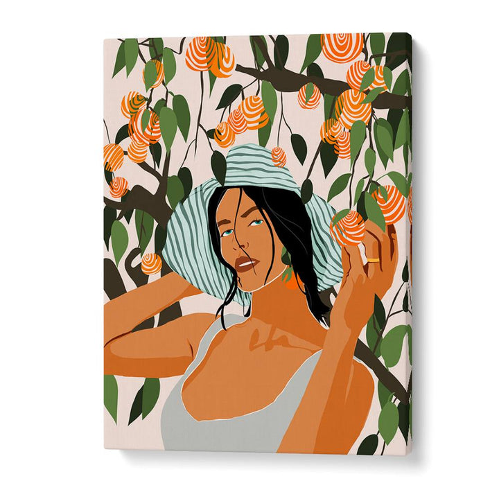 ORANGE GROVE LADY