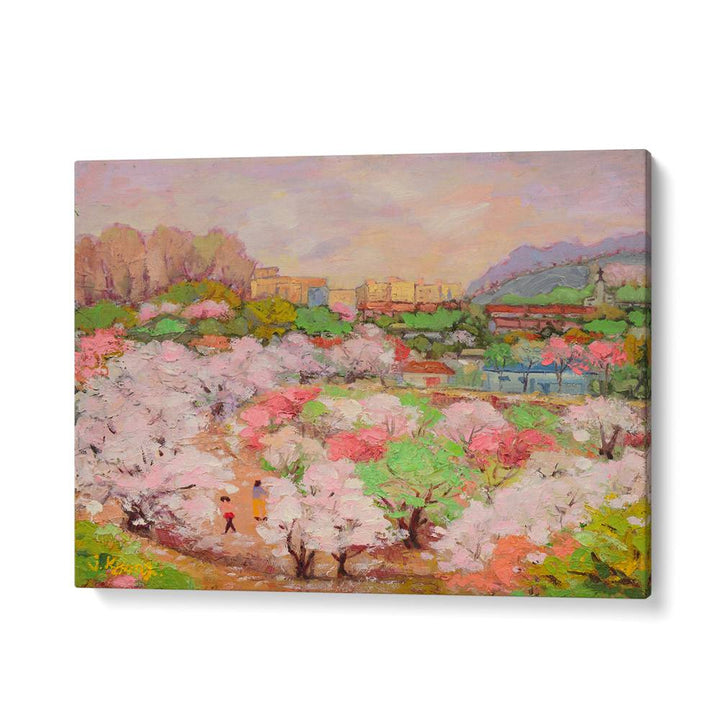 SPRING BLOSSOM CITYSCAPE