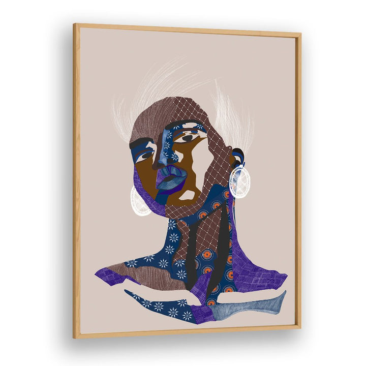 MODERN PATTERNED PORTRAIT