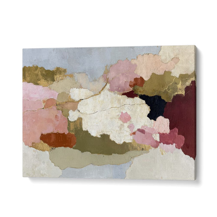 FRACTURED LANDSCAPE WITH GOLD VEINS