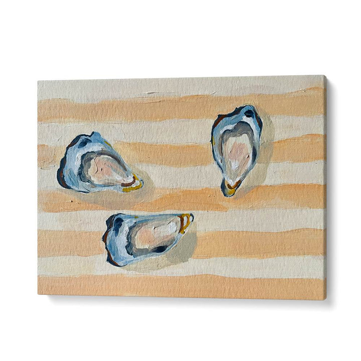 COASTAL OYSTERS ON STRIPES