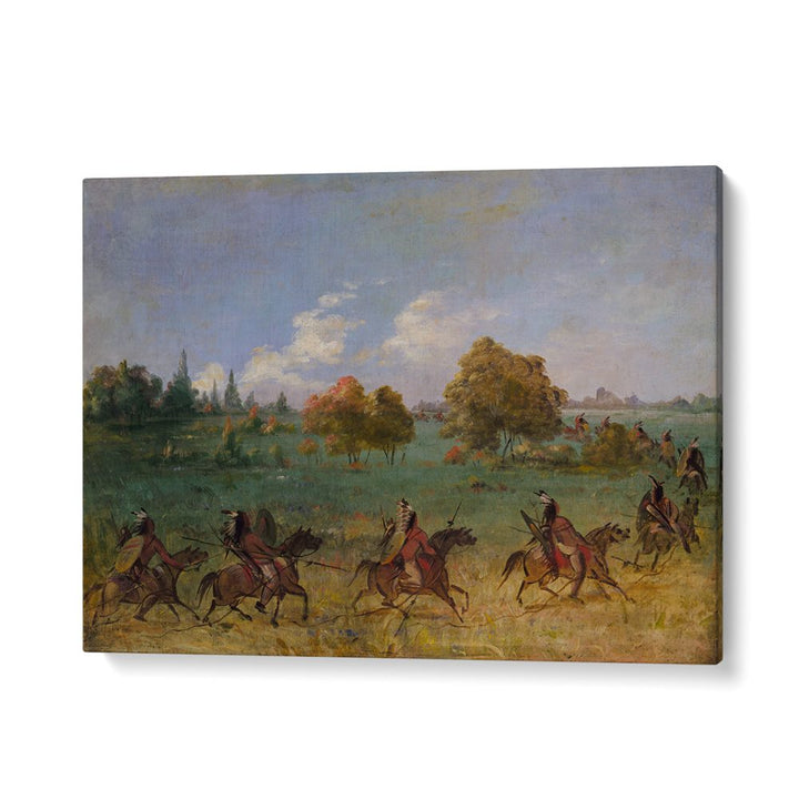 COMANCHE WAR PARTY ON THE MARCH
