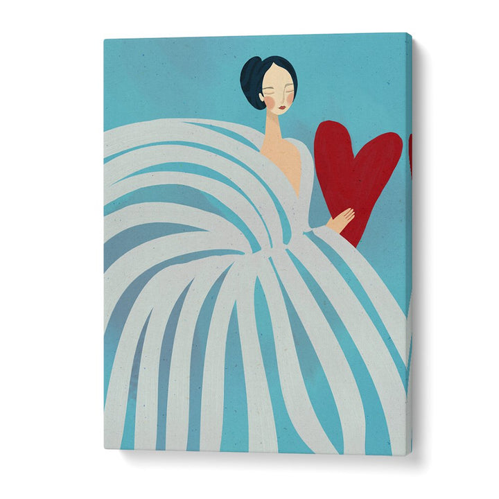 SERENE WOMAN WITH HEART