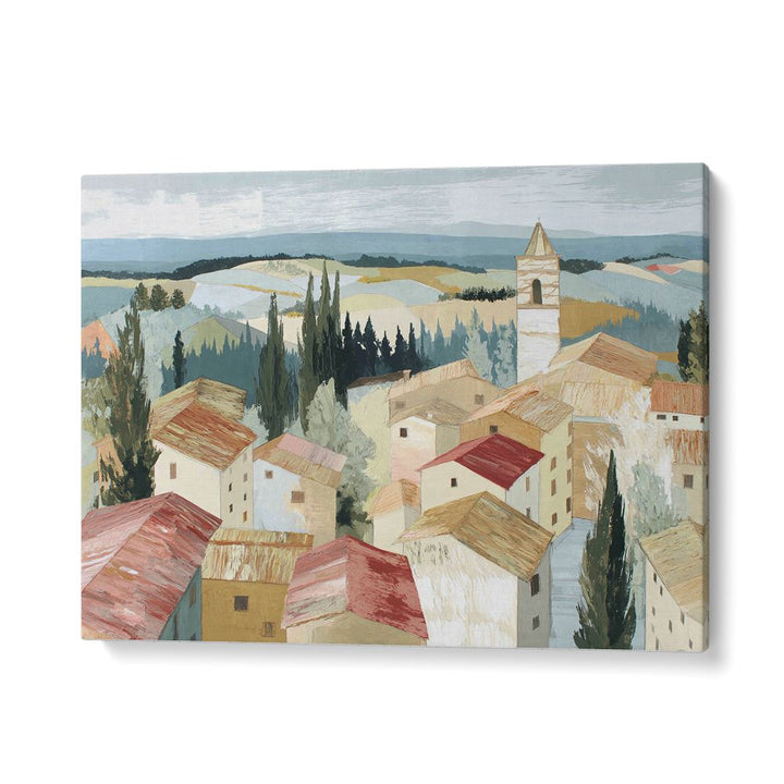 VILLAGE ROOFTOPS IN TUSCANY