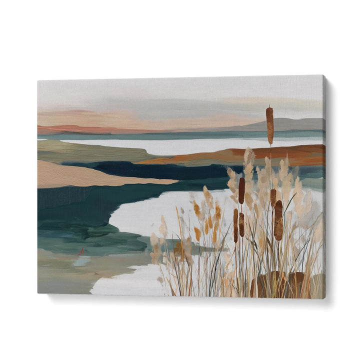 MARSH EDGE AT DUSK