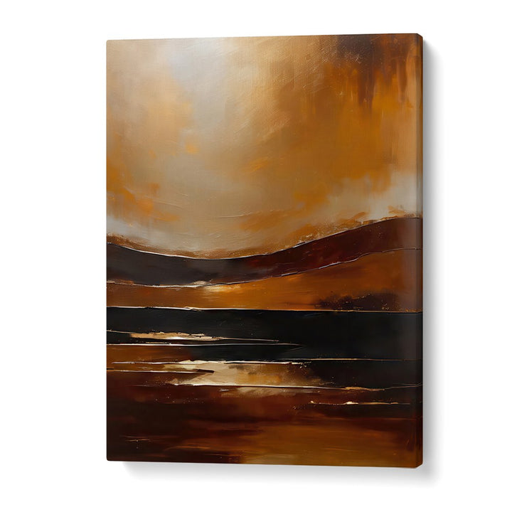 ABSTRACT SUNSET LANDSCAPE