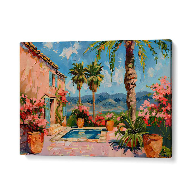 MEDITERRANEAN POOLSIDE GARDEN