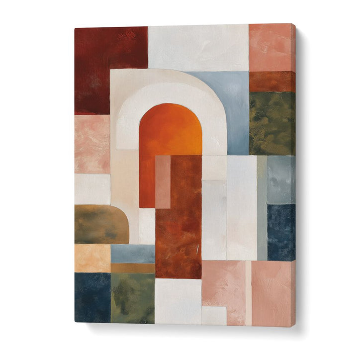 GEOMETRIC ARCHWAY WITH BLOCKS II